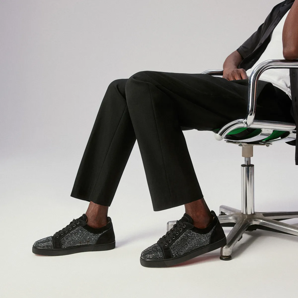 Louis Junior Strass^Christian Louboutin Fashion
